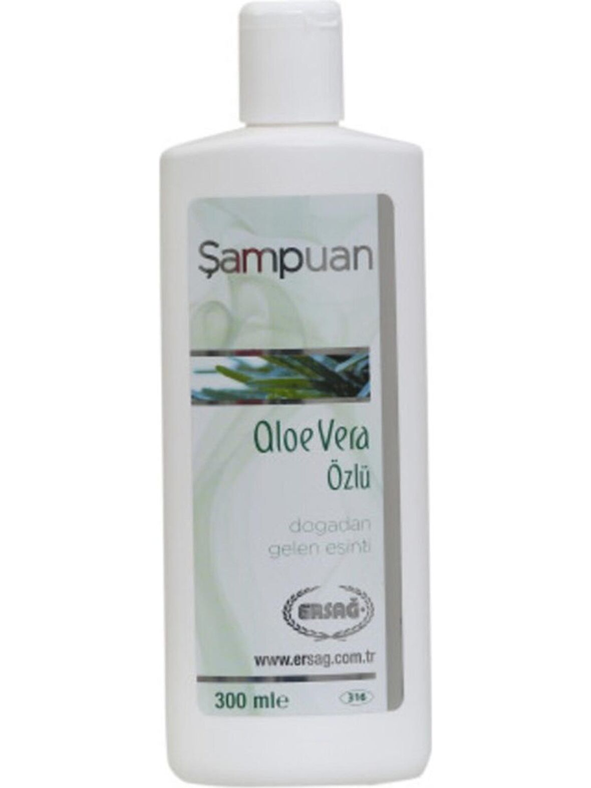 Ersağ Aloe-Vera Özlü Şampuan 300 ml Doğadan Gelen Esinti 8 681515221634