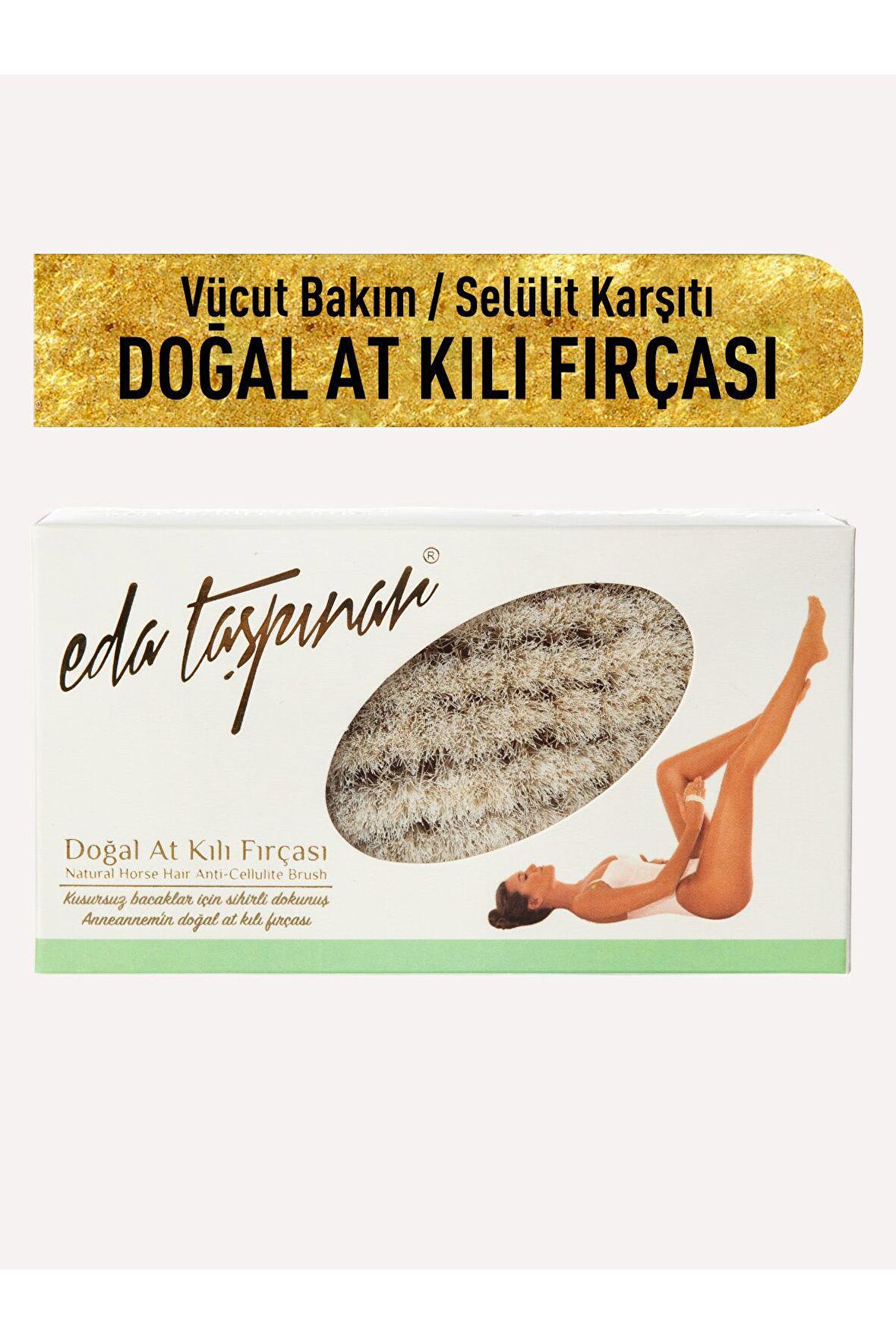 Eda Taşpınar Doğal At Kılı Fırçası