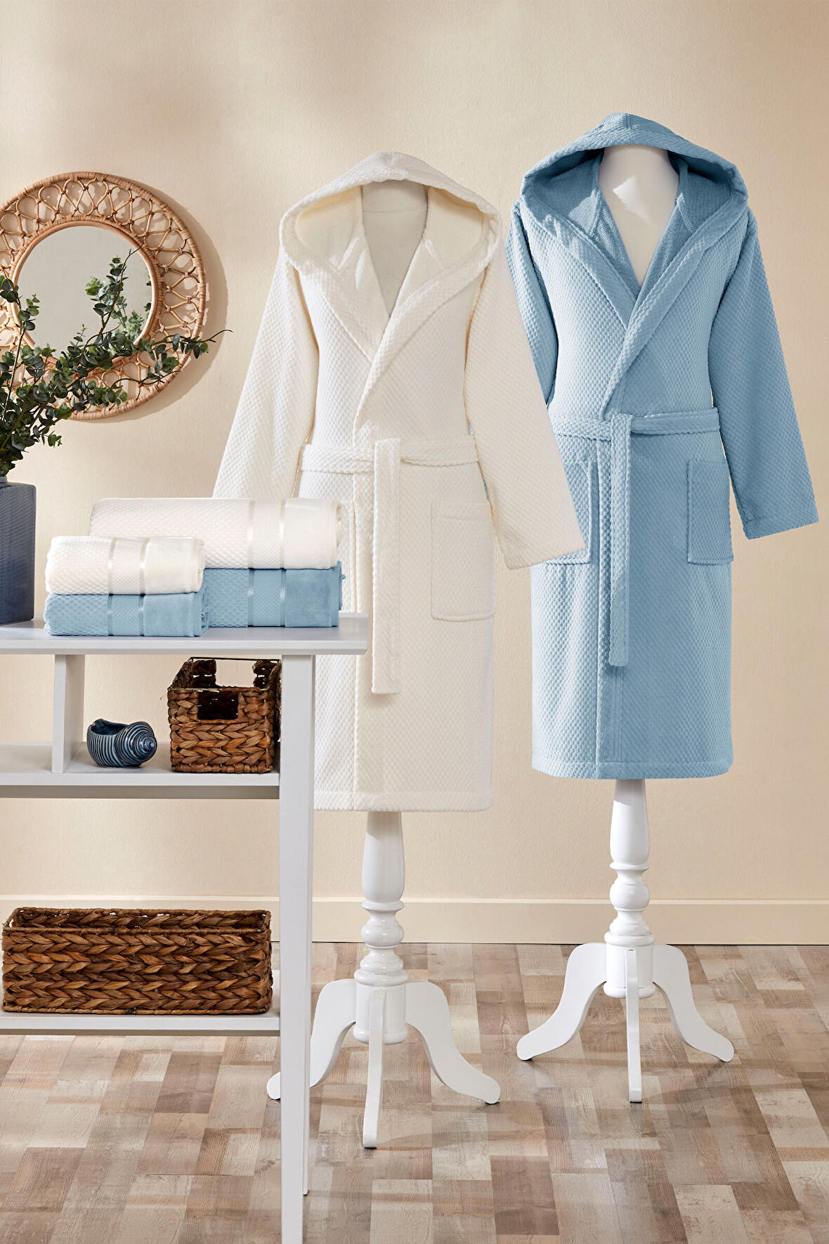 Özdilek Bright Kadife Aile Seti