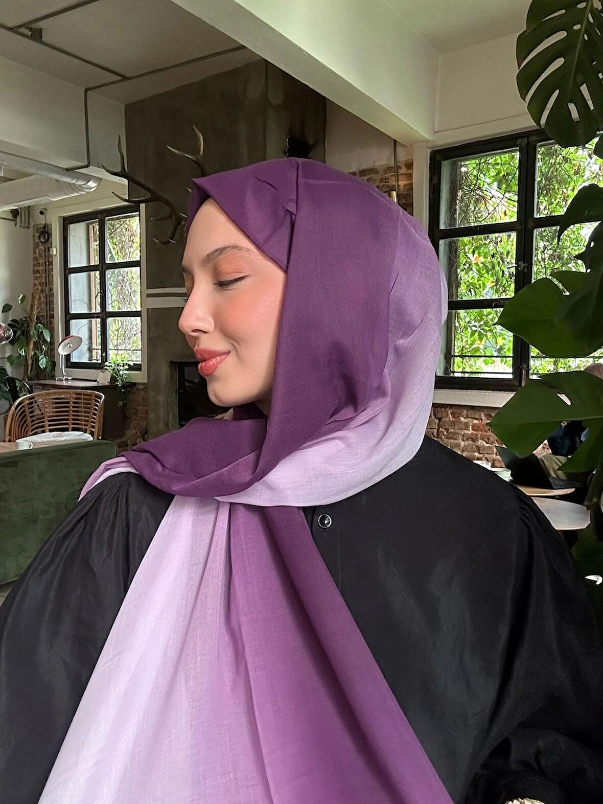 Ad Astra Scarf %100 Pamuk Degrade Şal