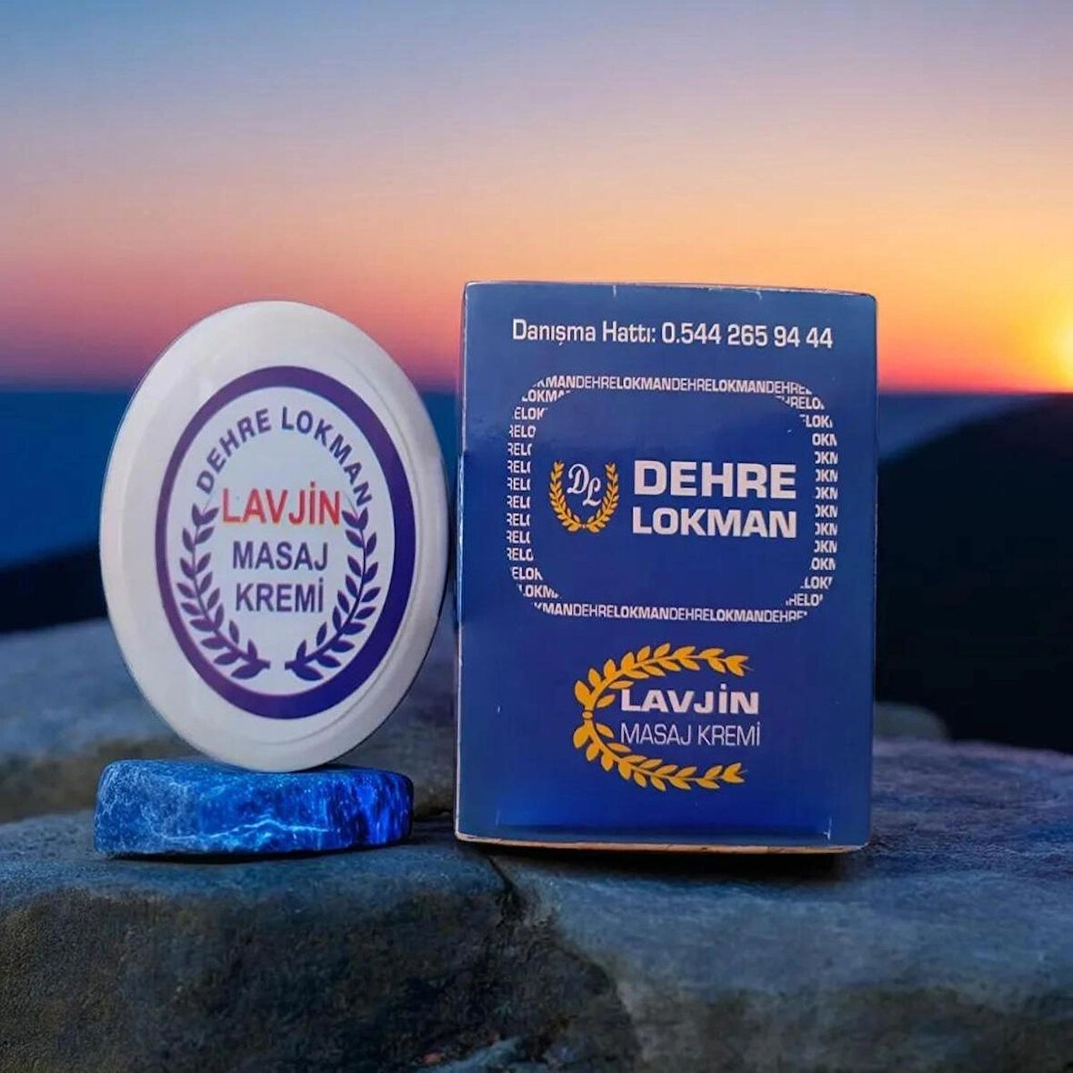 LAVJİN MASAJ KREMİ DEHRE LOKMAN 35gr. (4 Adet)