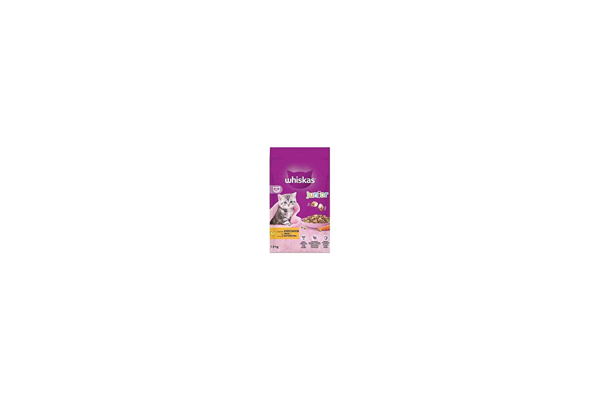 Whiskas ® Yavru Tavuklu Kuru 1,9 Kg
