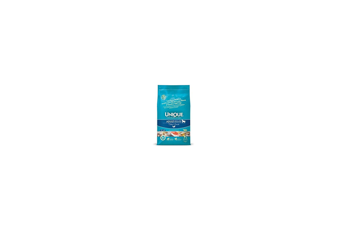 Unique Adult M&L Sensitive With Salmon 3 Kg