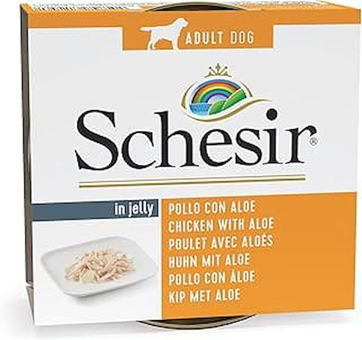 Schesir Jelly Tavuklu Aloevera Köpek Konservesi 150 Gr