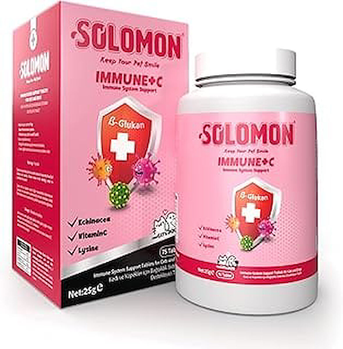 Immune+C ve Köpekler Bağışıklık Sistemini Destekleyici Tablet