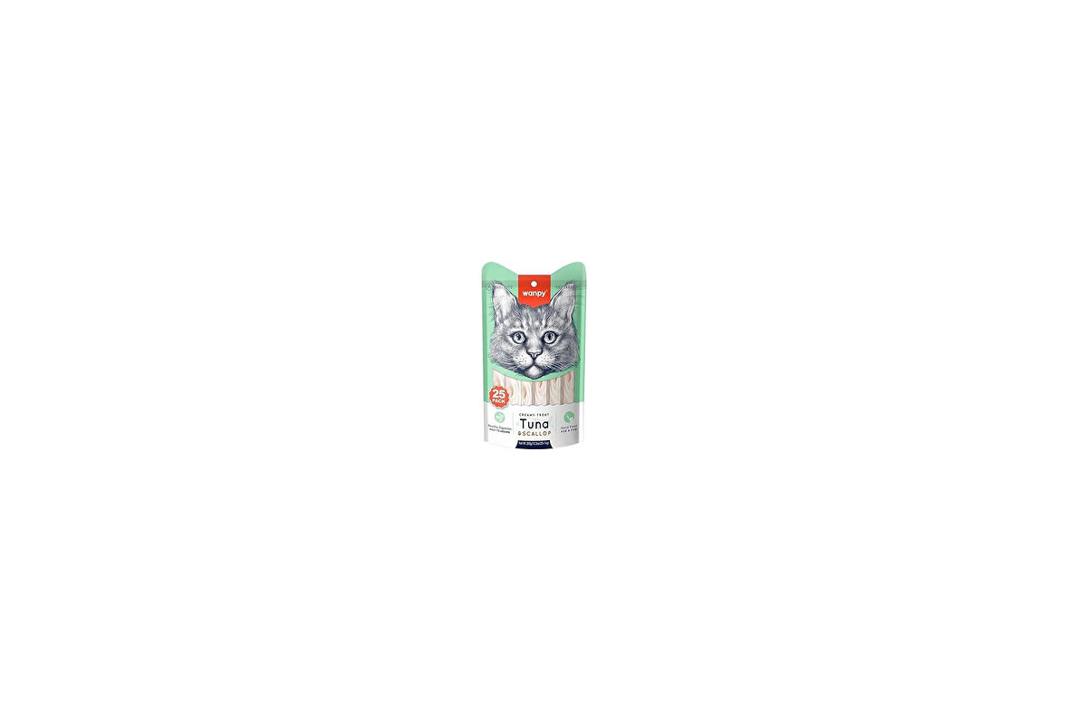 Wanpy Ton Balıklı Ve Deniz Taraklı Krema Ödülü 25 * 14 gr
