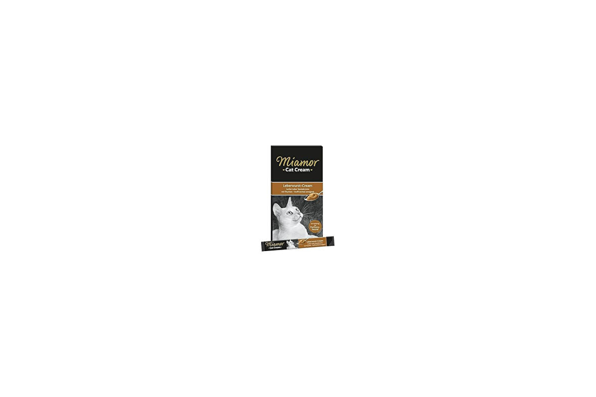 Miamor Cream Ciğerli Tamamlayıcı Ek Besin Ve Kedi Ödülü 6X15 Gr