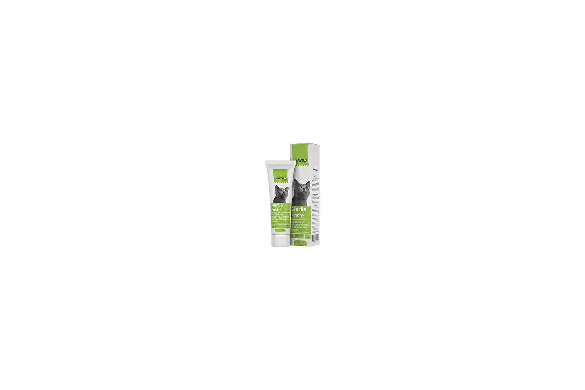Harveld Sterile Paste Kısırlaştırılmış Bağışıklık Sağlığı Vitamin Mineral Şeker Ilavesiz Macun 100 gr
