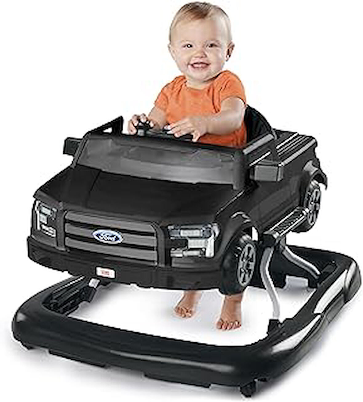 Bright Starts Ways To Play Yürüteç - Ford F-150, Akik Siyahı, 4'Ü 1 Arada Yürüteç 6 Aylık Ve Üzeri