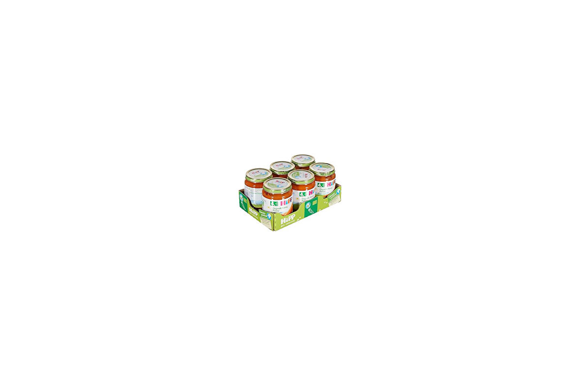 Hipp Organik Havuç Püresi 125G X 6 Adet