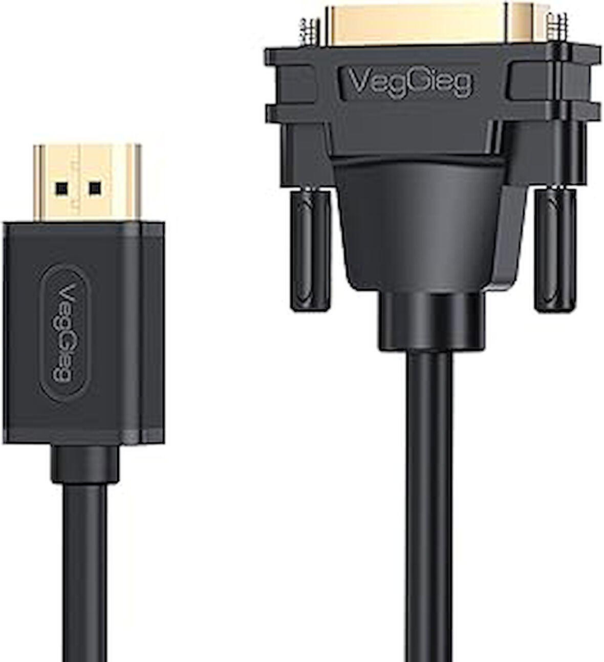 DVI 24+1 to HDMI 2K Dönüştürücü Monitör Kablosu 3 Metre