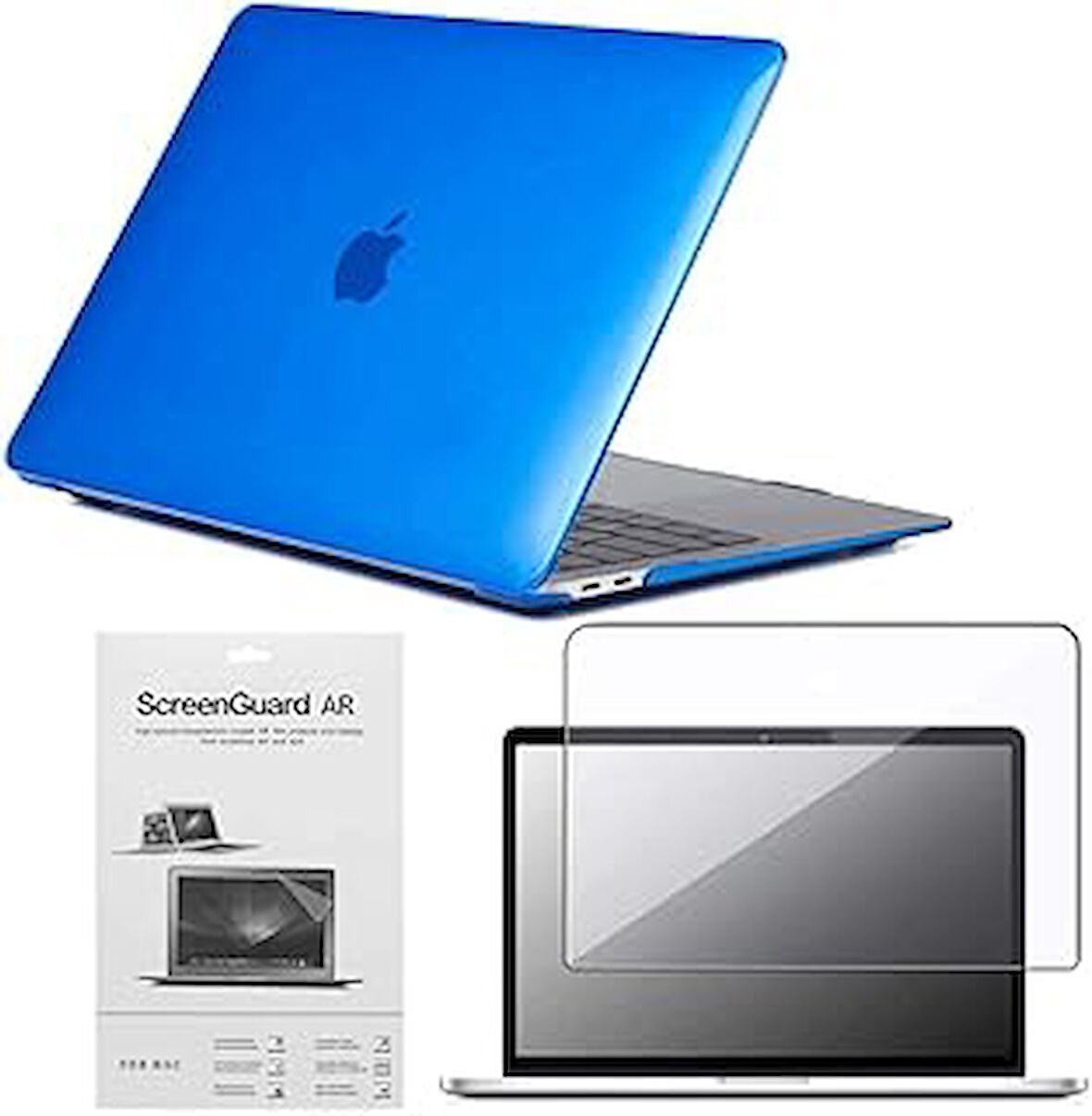 CODEGEN 13 Macbook Pro A2338 M1 Lacivert Kılıf Koruyucu + Ekran Filmi CMPTM-133DB