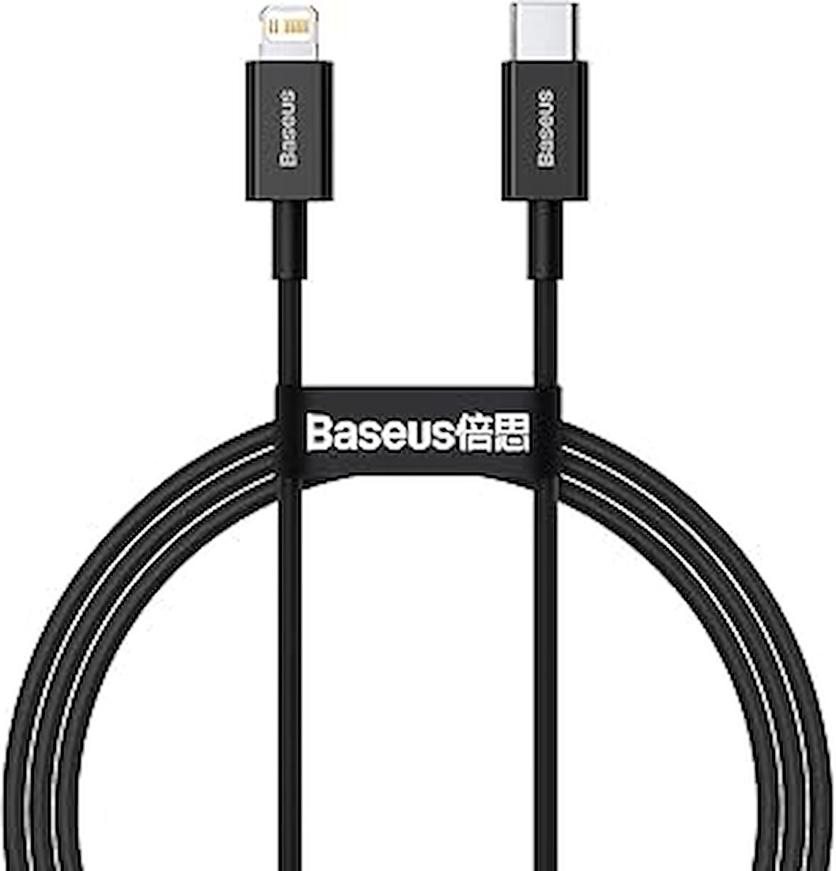 Baseus Superior 20W 100 Cm Type-C To Lightning Şarj Kablosu Siyah