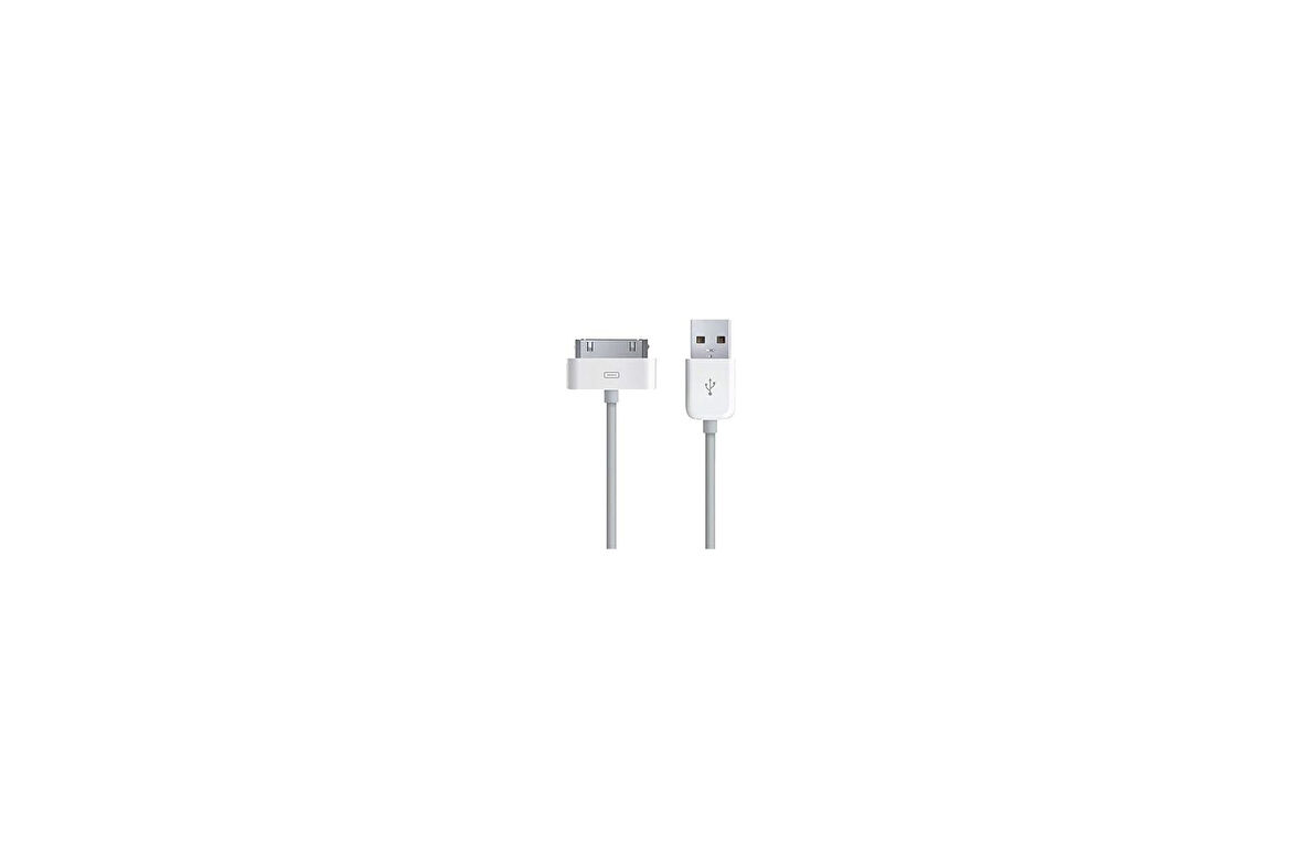 Inovaxis Iphone 4/S Hızlı Data Ve Şarj&Şarj Kablosu, Beyaz