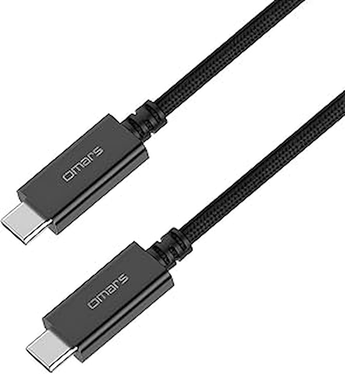 Omars USB 3.1 Type-C 3A Hızlı Şarj ve Data Kablosu - Dayanıklı Tasarım, 5 Gbps Veri Aktarımı