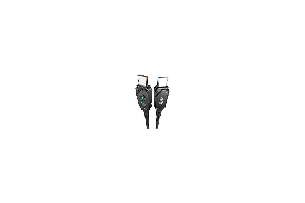 Unbreakable 100W Type-C to Type-C Kablo 1m.-Siyah