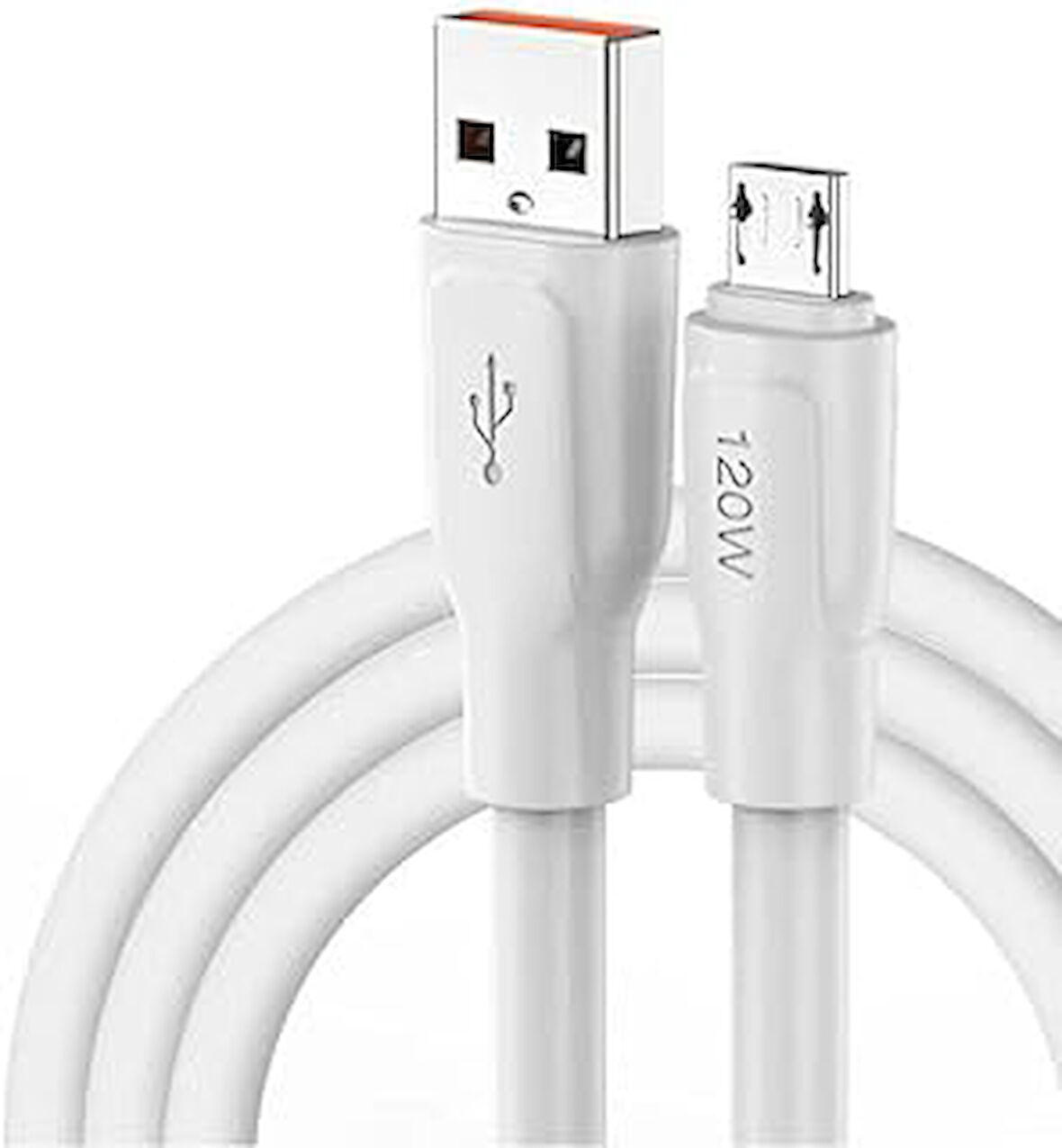 Apera Bn91 Micro Usb Kablo 120W Süper Hızlı 6 Amper Ultra Kalın Şarj Data Kablosu