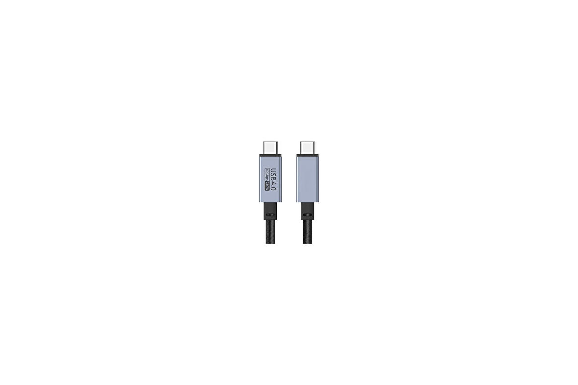Polham Jasoz 2 Metre 240W 4.0 Thunderbolt Type-C To Type-C Şarj, Data Ve 8K 60Hz Görüntü Aktarım Kab