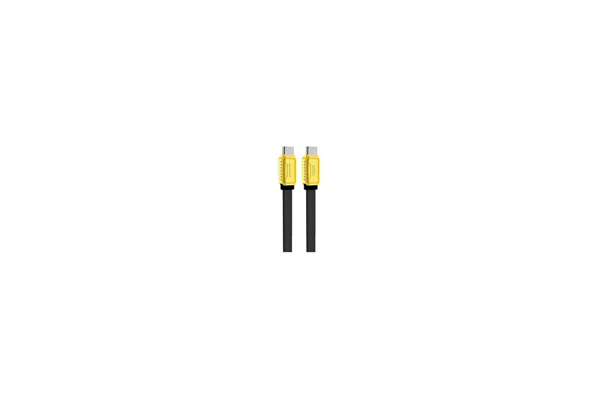 wuw Data Cable X198 Type-C to Type-C 100W Hızlı Sarj Kablosu 1m