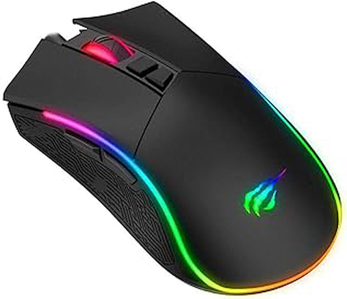 Gamenote MS1001 Wired USB Gaming Mouse 4800 DPI with RGB Light