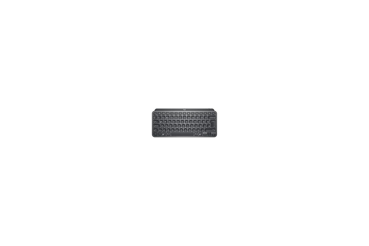 MX Keys Mini Minimalist Kablosuz Bluetooth Aydınlatmalı Türkçe Q Klavye - Siyah