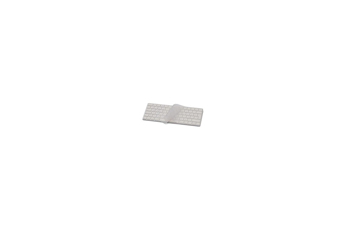 Mcstorey Apple Magic Keyboard-2 Klavye Koruyucu Türkçe Q Baskı A1644 Modeli Ile Uyumlu Şeffaf