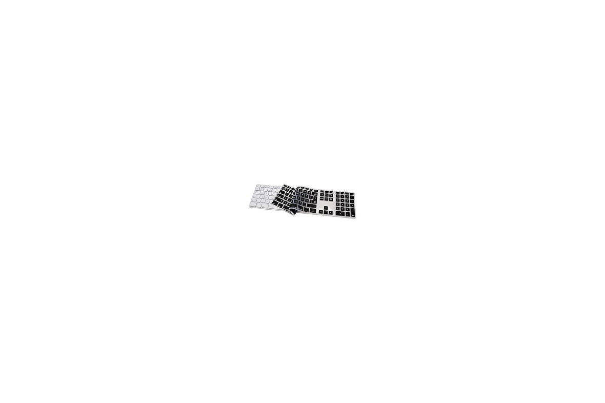 McStorey Keyboard-1 A1243 ile Uyumlu Klavye Koruyucu F-Türkçe Numerik DaktiloTip Siyah