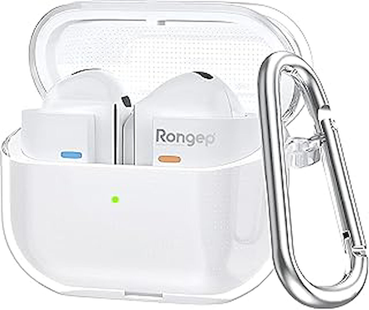 Rongep Samsung Ile Uyumlu Galaxy Buds 3 Pro Ve Buds 3 İçin Şeffaf Kulaklık Kılıfı Darbeye Çizilmeye