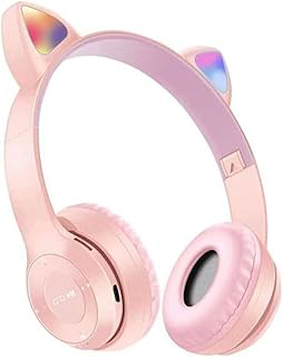 Heartz Kedi̇ Kulakli Renkli̇ Bluetooth Hd Ses Kali̇teli̇ Dahi̇li̇ Mi̇krofonlu Hafiza Kart Gi̇ri̇şli̇