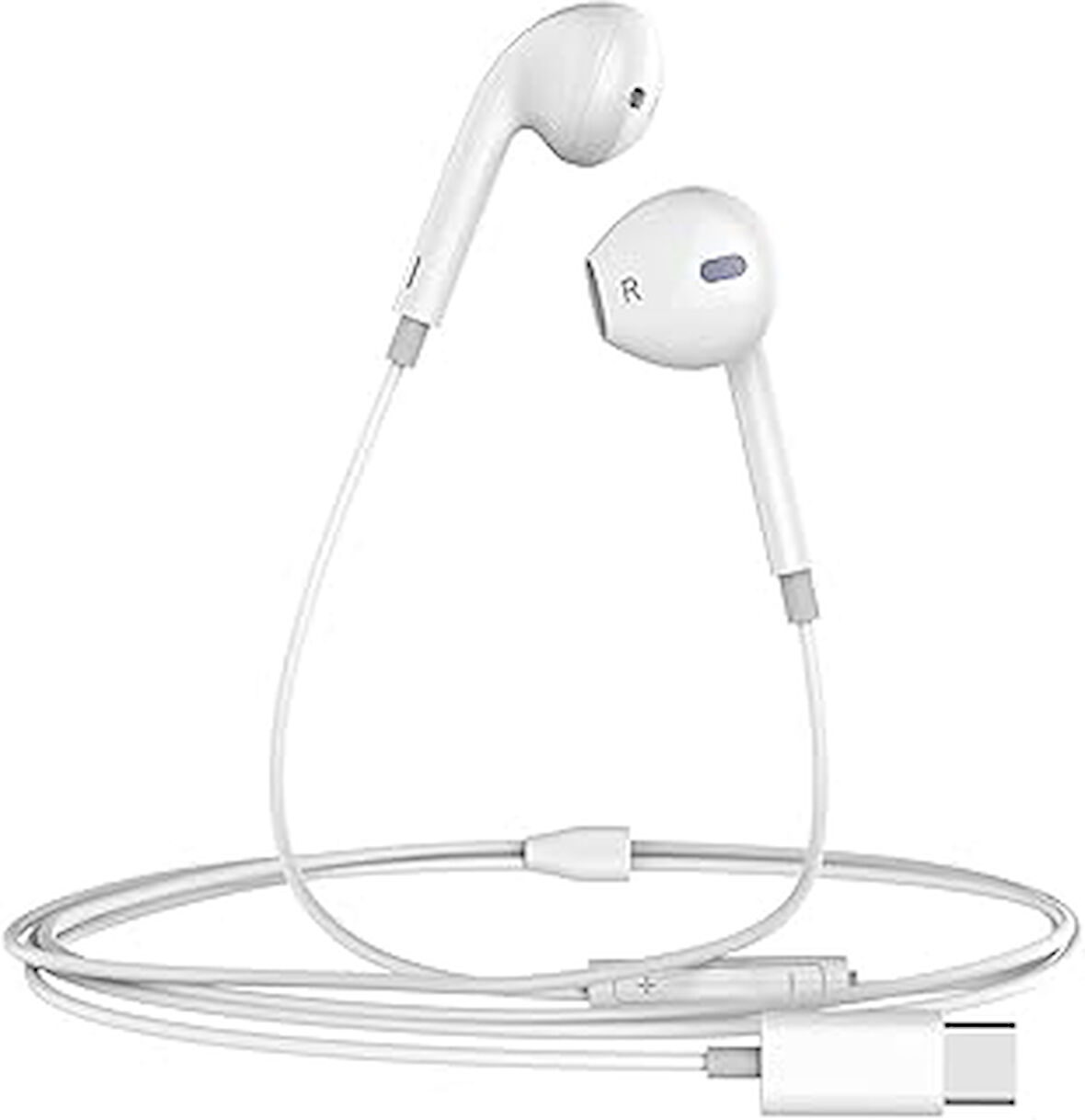 Mcdodo Hp-6070 Type-C Kulakiçi Telefon Kulaklık Beyaz