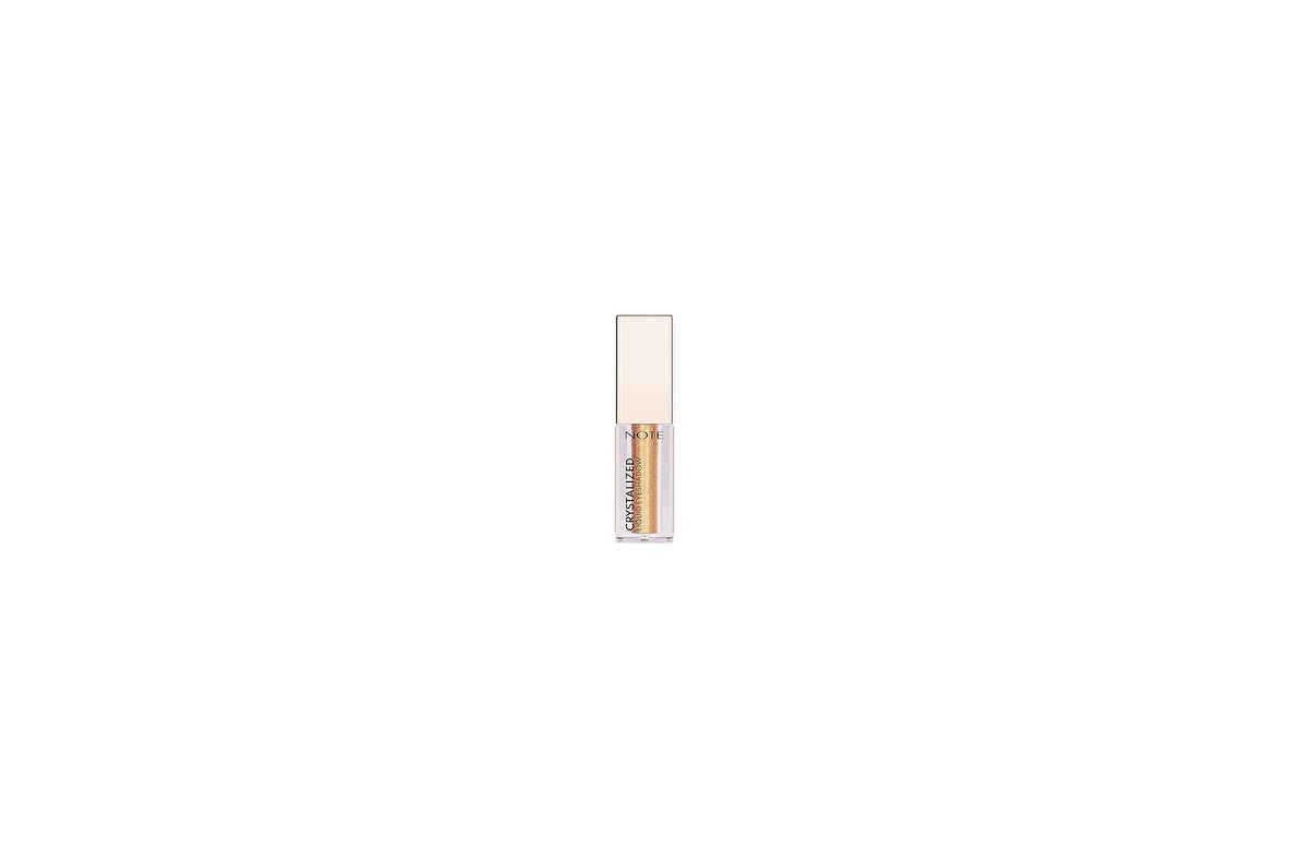 Note Cosmetique Crystalized Liquid Eyeshadow Likit Metalik Göz Farı - 07 Golden Theory