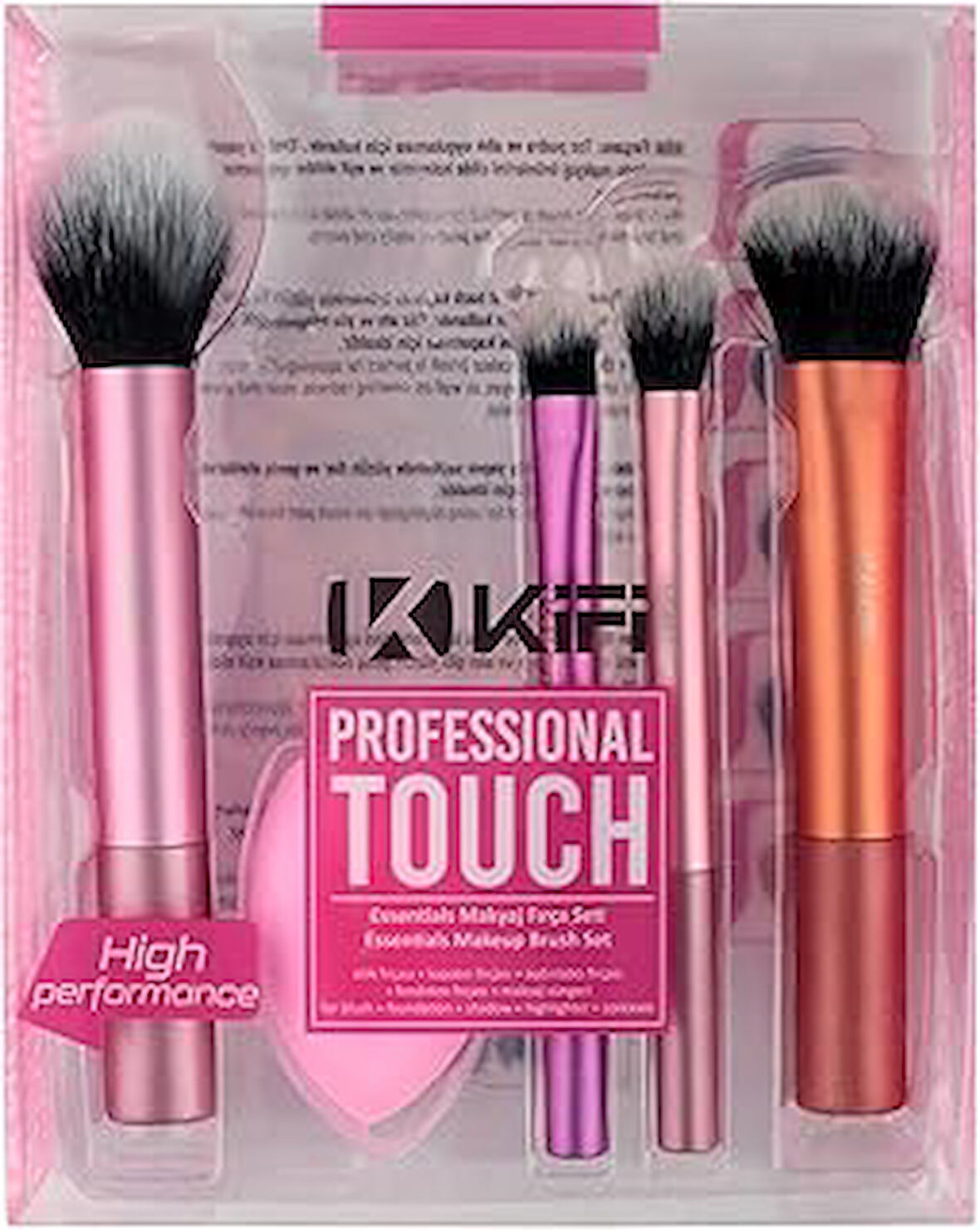 Kifi Professionel Touch Essantials Makyaj Fırça Seti