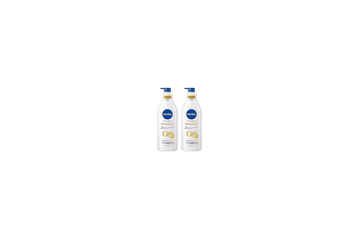 Nivea Nivea Sıkılaştırıcı Vücut Losyonu Q10 Vitamin C 400Ml,48 Saat Nemlendirme,10 Günde Sıkılaş X2A