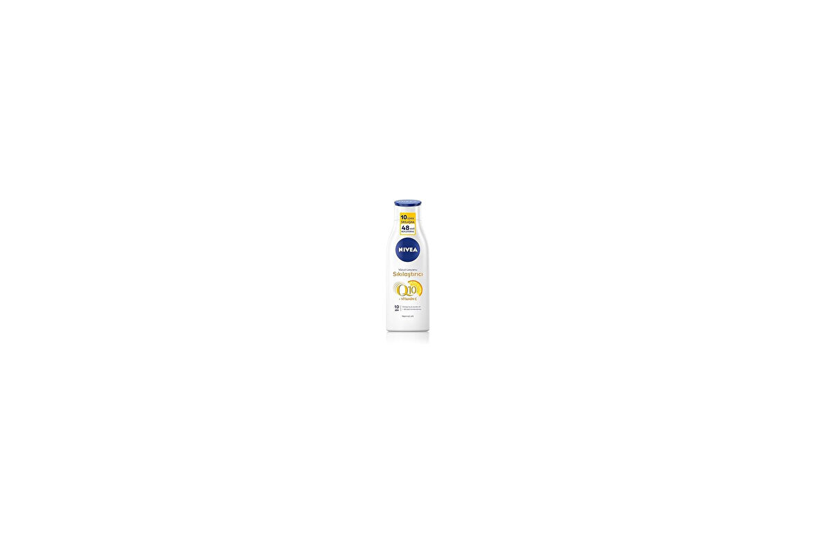 Nivea Q10 Sıkılaştırıcı Vücut Losyonu 250Ml C Vitamini Ve Kiraz Çiçeği Nemlendirici Vücut Losyonu 40