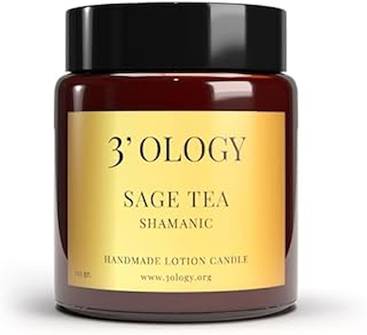 Sage Tea Shamanic Handmade Lotion Candle, 125 gr