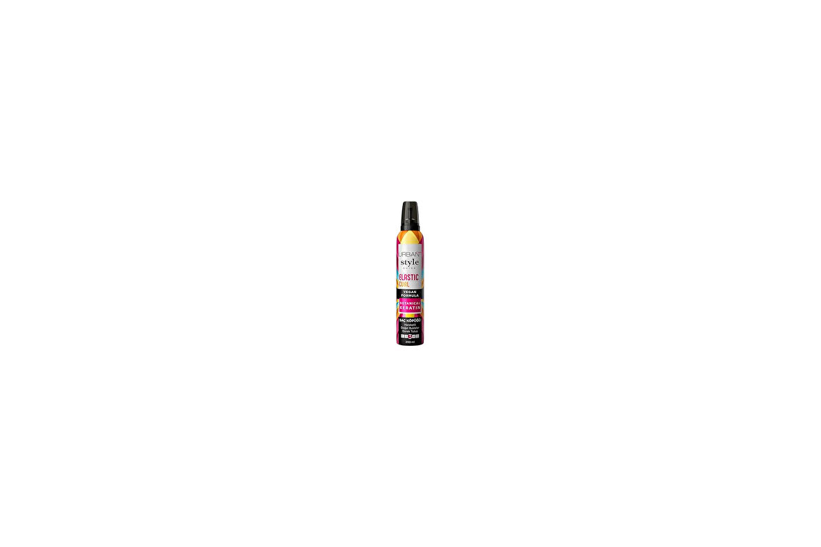 Urban Care Style Guide Elastic Curl Doğal Görünüm Sağlayan Saç Köpüğü- Esnek Tutuş 200 Ml- Vegan