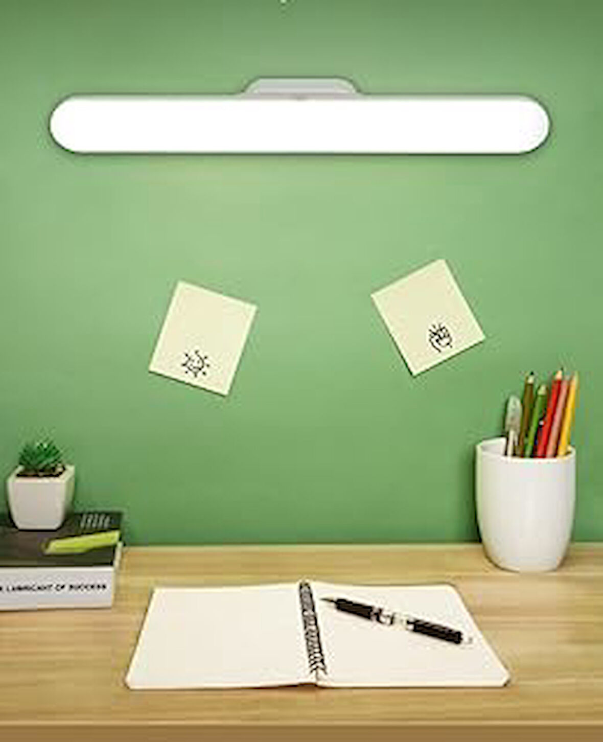 Rultech Mıknatıslı Kabin Makyaj Tıraş Led Işık Usb Şarjlı Kablosuz Led Lamba Cabinet