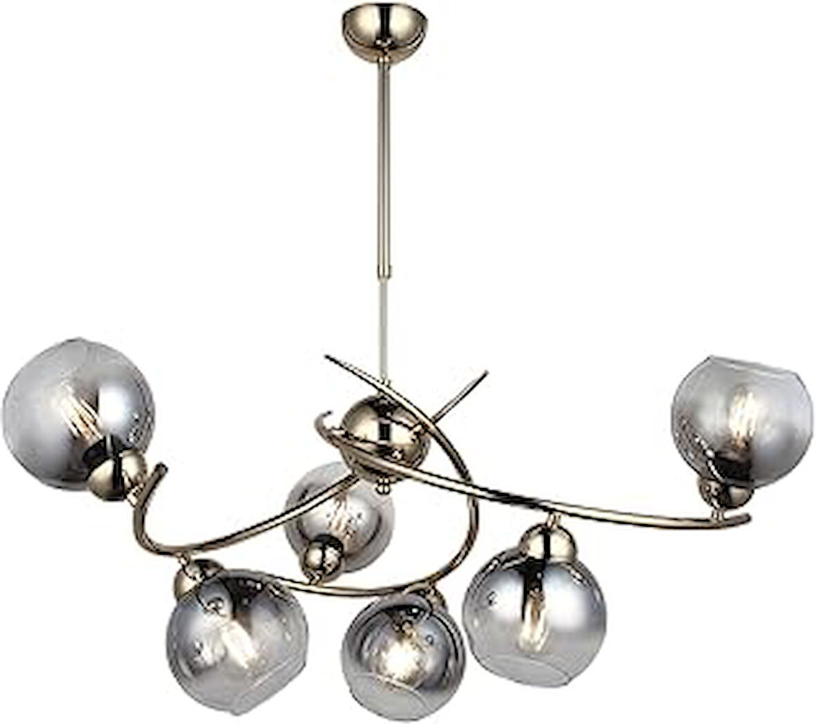 Lucea HEDRA 6 LI ALTIN SARKIT AVİZE 6XE27