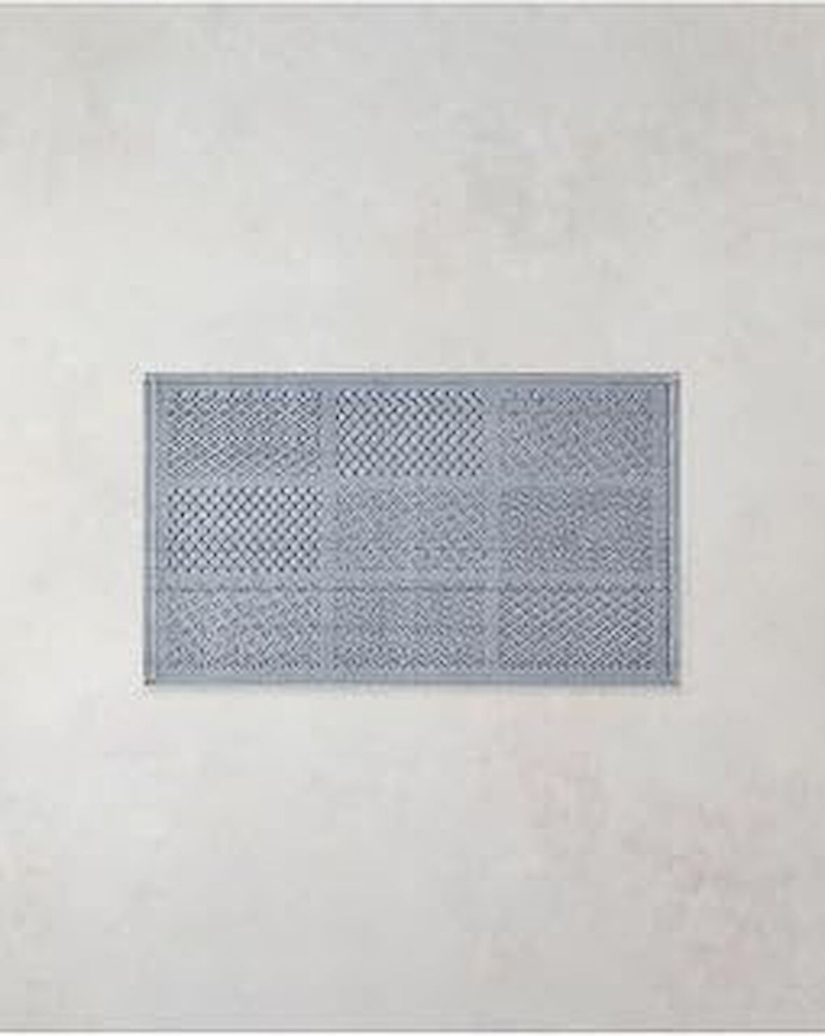 English Home Launis Pamuklu Bukle Kilim Gri