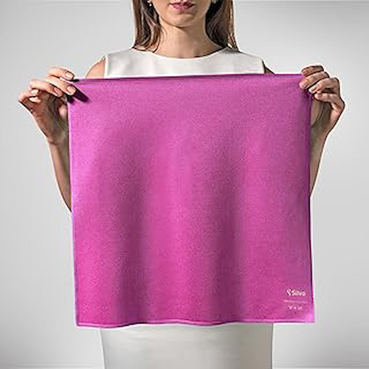Silva Mikrofiber Cam Bezi - Pembe