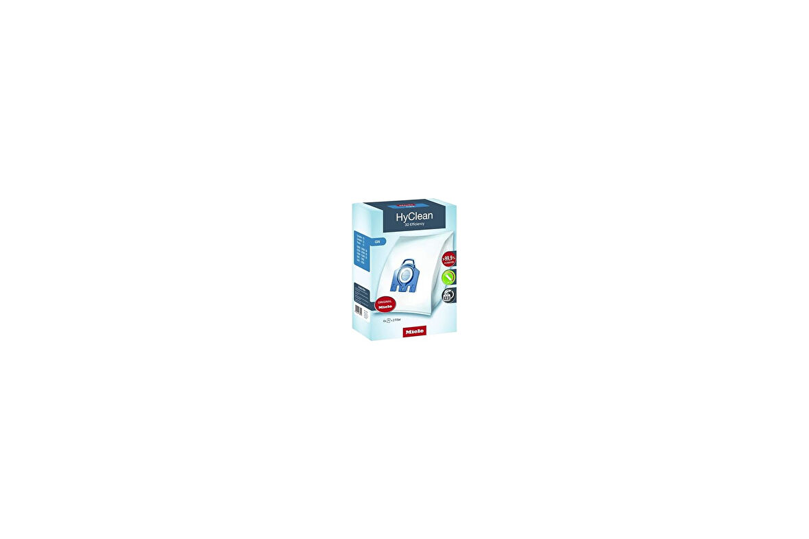 HyClean GN 3d verimlilik toz torbası klasik, komple, S2000, S5000, ve S8000 Serisi 8.5 x 16.5 x 23.5 cm beyaz 9917730