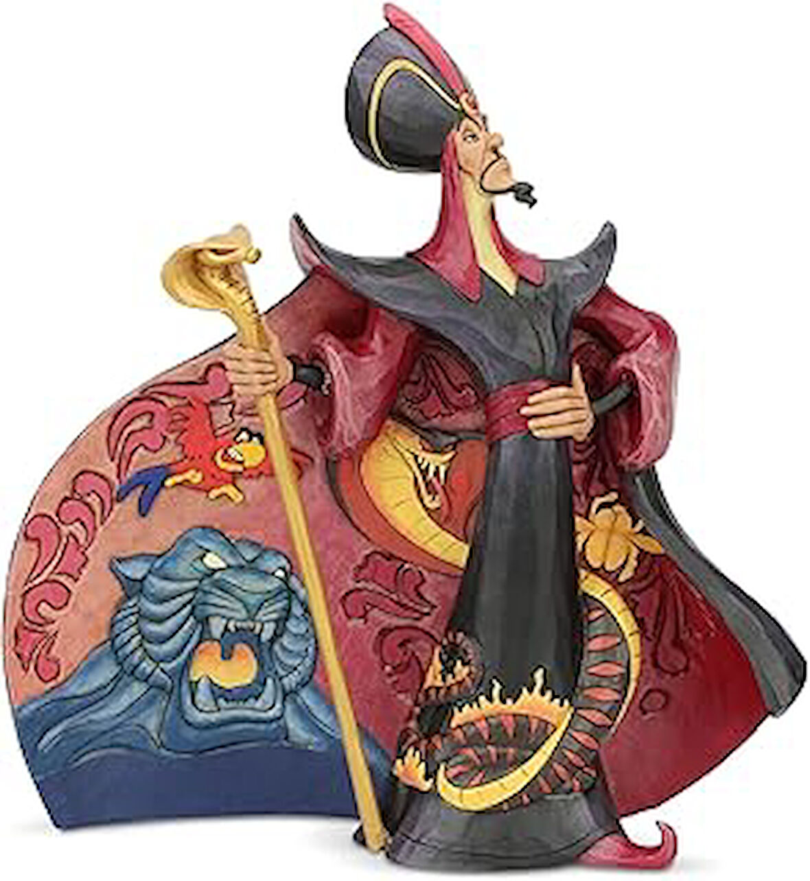 Enesco Traditions by Jim Shore Aladdin Jafar Ayakta Poz Heykelcik, 22 cm, Çok Renkli