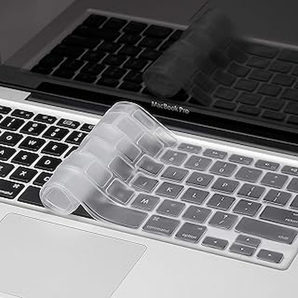 Mcstorey Macbook Klavye Air Pro Koruyucu (Us-Abd İngilizce) (Eski Usb'Li Model 2008/2017) Ile Uyumlu