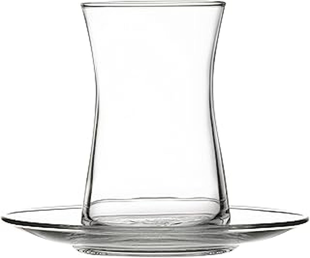 Heybeli Çay Seti, Sade, 160 Ml, 4 Parça