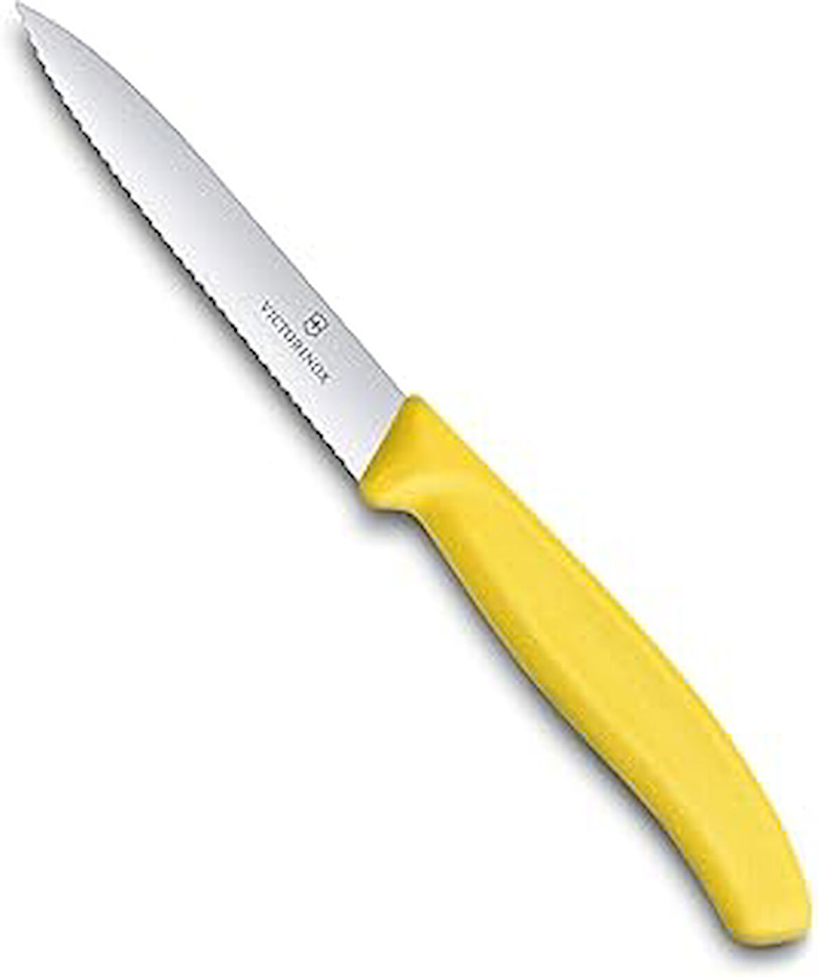 Victorinox 6.7736.L8 Swissclassic 10Cm Tırtıklı Soyma Bıçağı, Sari