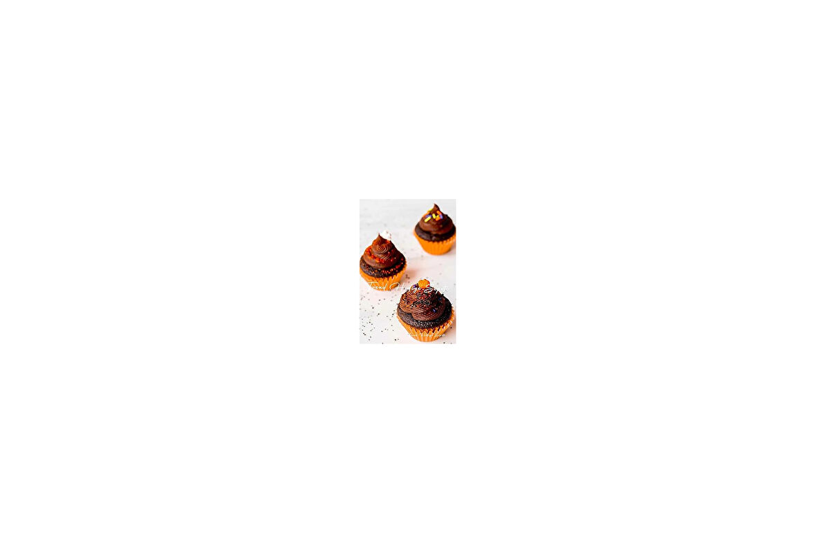 Trend Hediye Sepeti Takribi 200 Adet Mini Boy Turuncu Truff Çikolata Kağıdı, Lokum Kağıdı, Muffin Ke