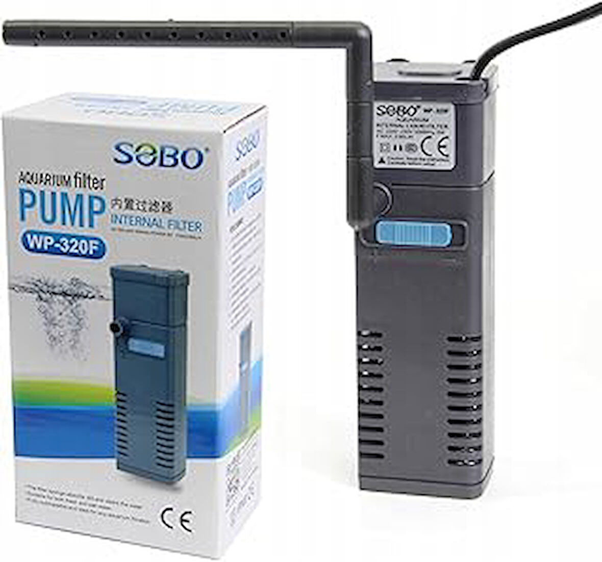 Sobo Wp-320f Akvaryum Iç Filtresi 500 Lt/h 5W