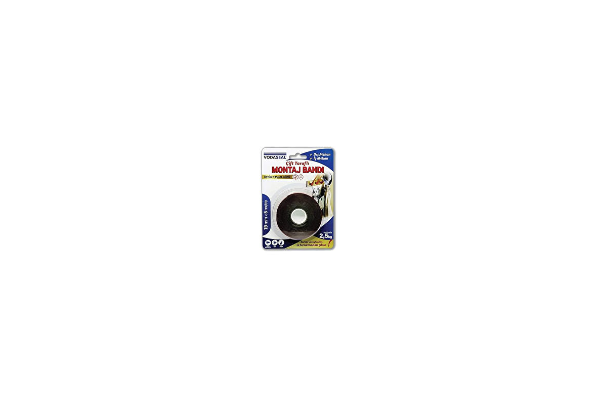 Vodaseal Montaj Bandı, Gri 19Mmx5Mt
