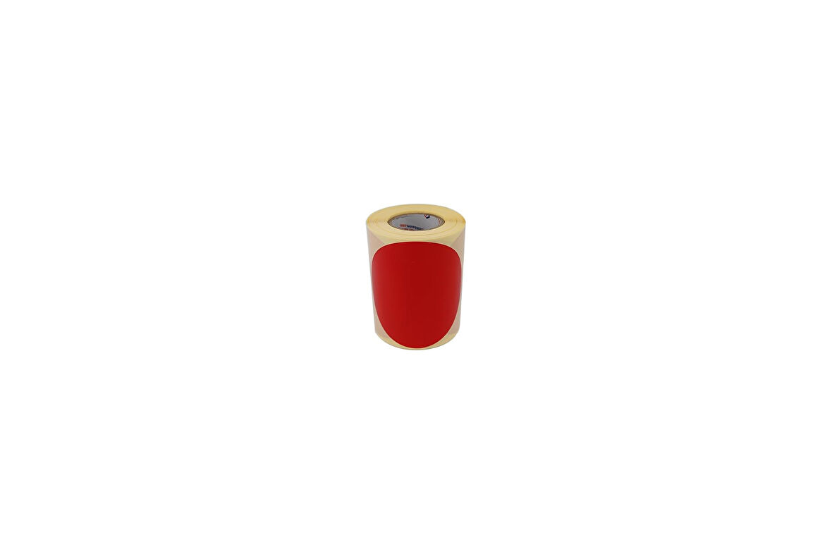 Hazır Etiketler , Hazır Al Hızlı Al Kuşe Daire Renk Baskılı Çap Etiketi 75Mm Daire Ölçülerinde Yuvar
