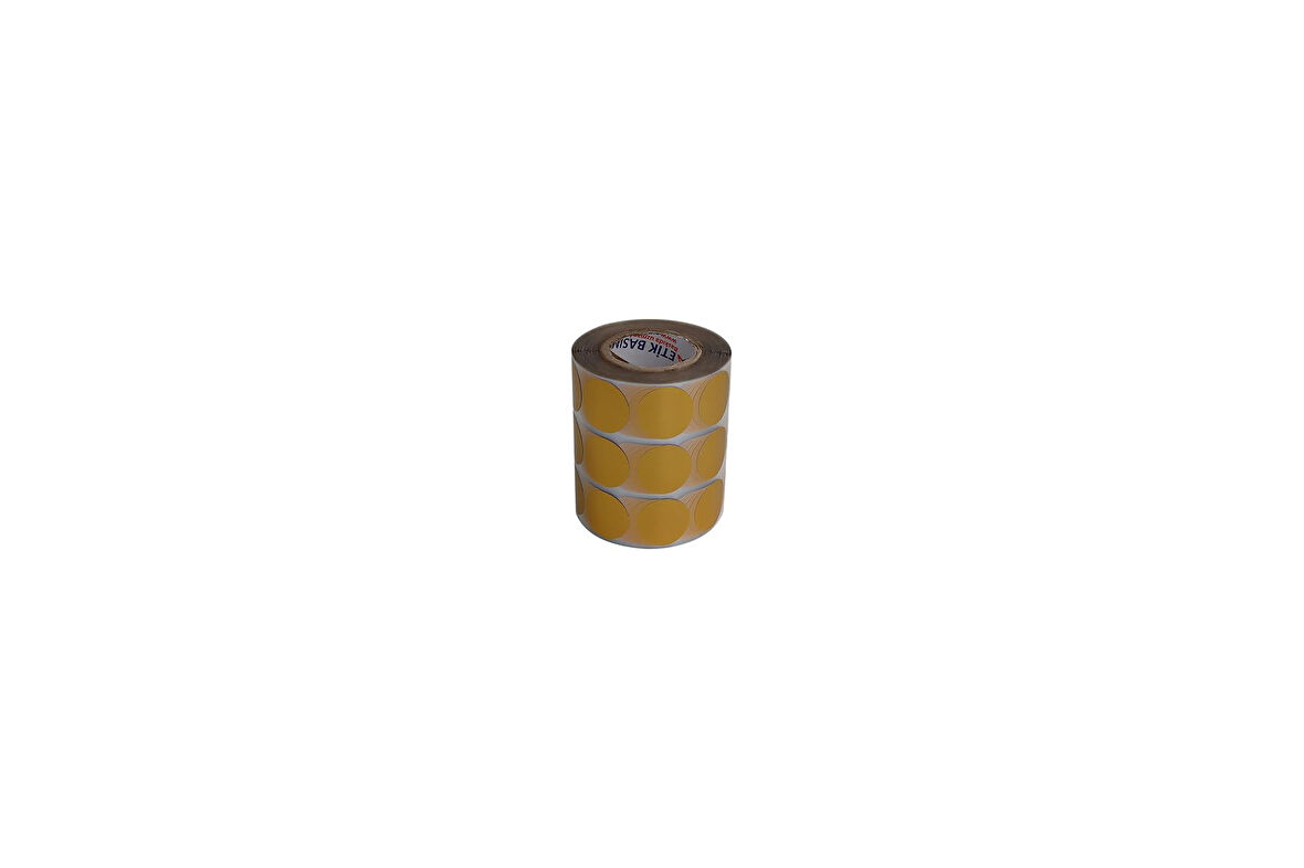 Hazır Etiketler , Hazır Al Hızlı Al Metalize Kuşe Etiket 25Mm X 25Mm Ruloda 2500 Adet, Ev Ve Ofis Ku